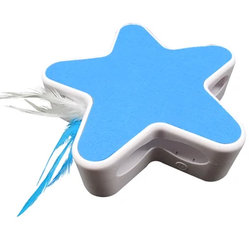 Portable Pentagram Shape Teaser Electric Pet Accessories Kitten Attractive Smart Cat Toys Funny Interactive Rotating 360 Degrees
Portable Pentagram Shape Teaser Electric Pet Accessories Kitten Attractive Smart Cat Toys Funny Interactive Rotating 360 Degrees