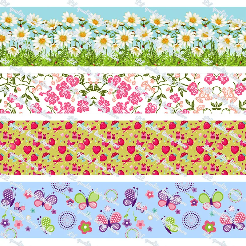 flower printed grosgrain ribbon 22mm 25mm 38mm Gift Bow Craft Wedding Party Supplies Silk Sewing Accessories Fabric 50 yards
flower printed grosgrain ribbon 22mm 25mm 38mm Gift Bow Craft Wedding Party Supplies Silk Sewing Accessories Fabric 50 yards
