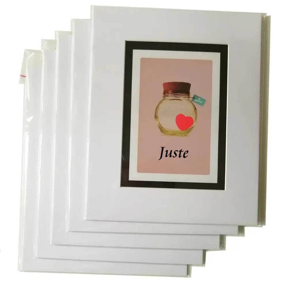 5 Sheets 8x10 Picture Frames for 5x7 Photos Mats and Backing White Picture Mats Decoration Paper Photo Frame Set
5 Sheets 8x10 Picture Frames for 5x7 Photos Mats and Backing White Picture Mats Decoration Paper Photo Frame Set