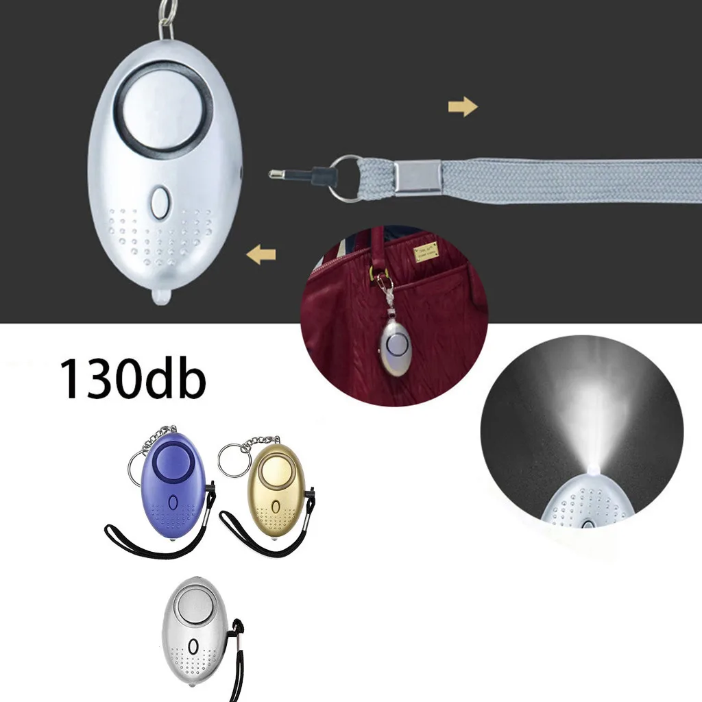 3PC 130dB Alarm Keychain LED Light Emergency Safe Panic Personal Protection smart and compact design easy use Alarm keychain
3PC 130dB Alarm Keychain LED Light Emergency Safe Panic Personal Protection smart and compact design easy use Alarm keychain