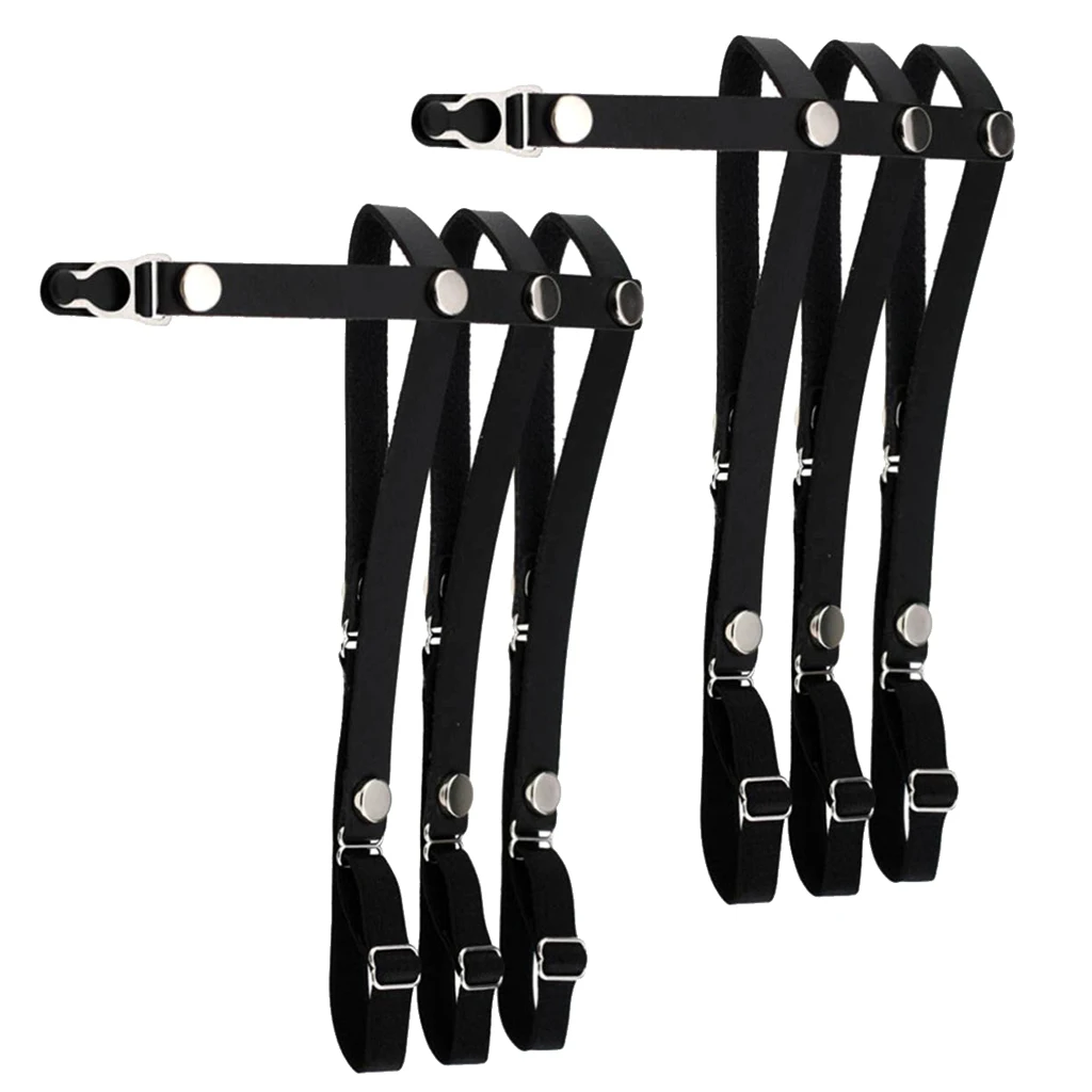 2x Gothic High Thigh Leg Harness Black Leg Straps Sport Protection Cover Garter Belt Dress Accessories 2x Gothic High Thigh Leg Harness Black Leg Straps Sport Protection Cover Garter Belt Dress Accessories