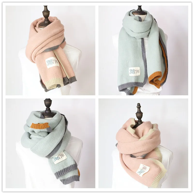 Women Solid Scarf Girls Candy Colors Pink Scarves Thick Winter Scarf Cape Pashmina Shawls Rectangle Wraps Long Patchwork Scarves
Women Solid Scarf Girls Candy Colors Pink Scarves Thick Winter Scarf Cape Pashmina Shawls Rectangle Wraps Long Patchwork Scarves
