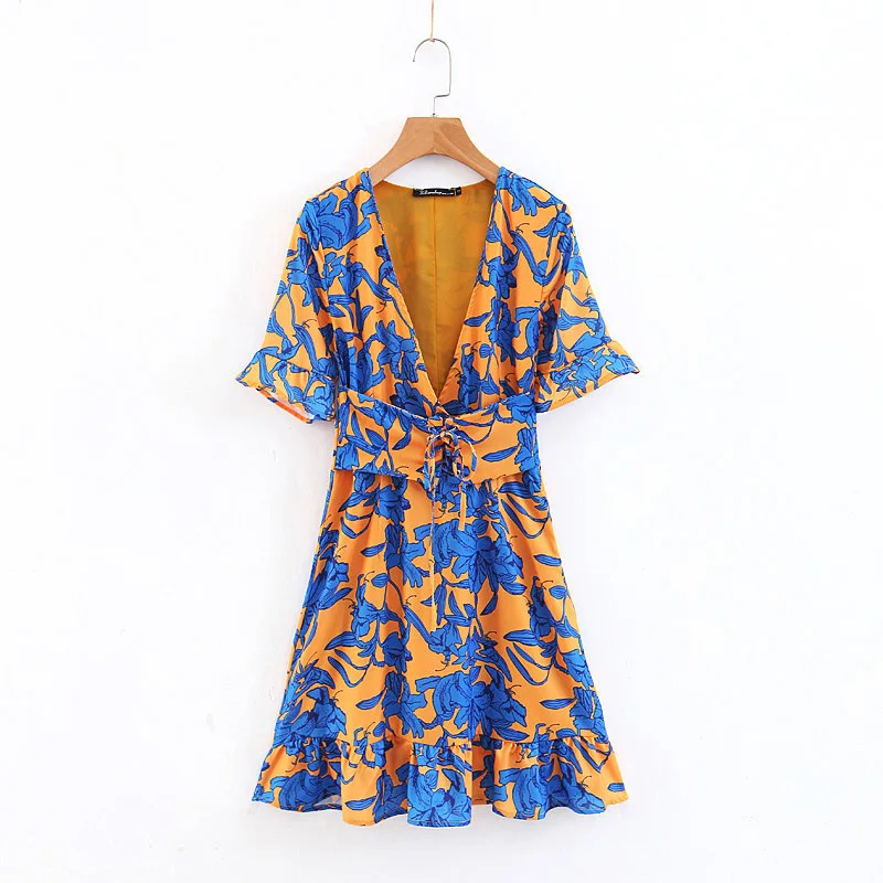 2019 Western Style Autumn And Winter WOMEN'S Dress New Style Vacation Style Girdle Waist Hugging Slimming Western Style Floral P
2019 Western Style Autumn And Winter WOMEN'S Dress New Style Vacation Style Girdle Waist Hugging Slimming Western Style Floral P