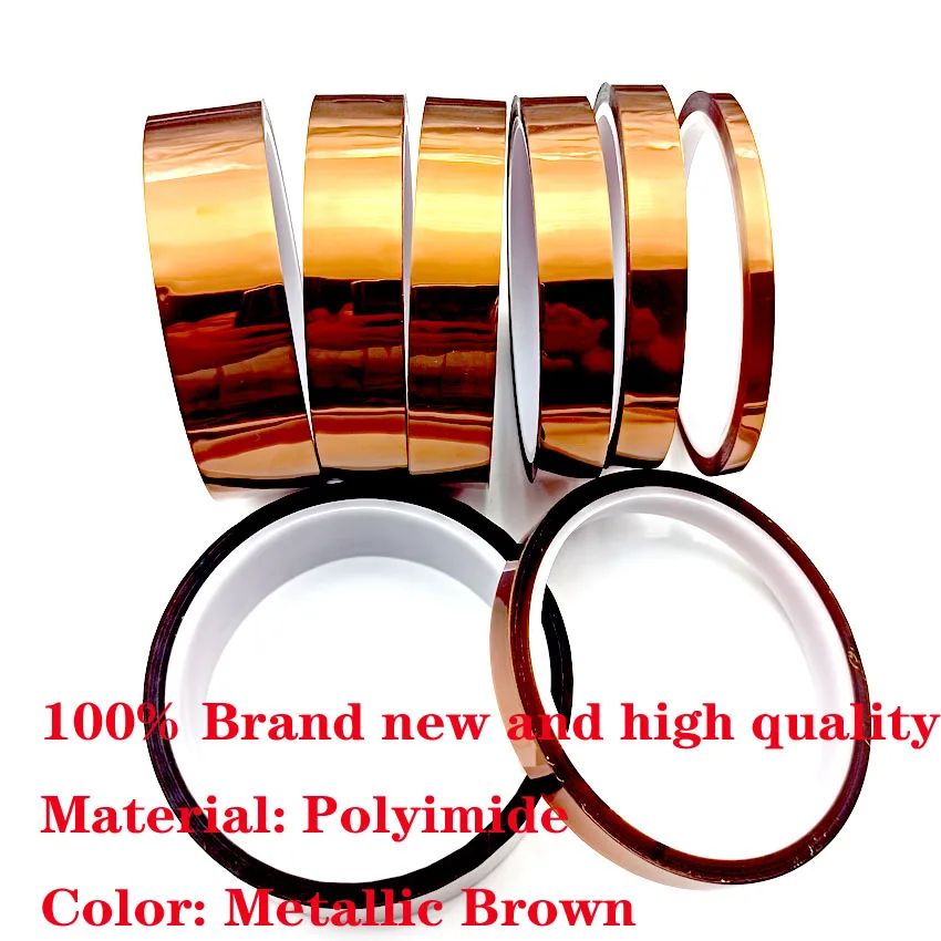High Temperature Heat BGA Tape Thermal Insulation Tape Polyimide Adhesive Insulating adhesive Tape 3D printing Board protection
High Temperature Heat BGA Tape Thermal Insulation Tape Polyimide Adhesive Insulating adhesive Tape 3D printing Board protection