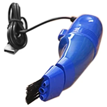 USB Computer Keyboard Vacuum Cleaner Mini Desktop Dust er Collector Handheld Table Cleaning Tool Blue 
USB Computer Keyboard Vacuum Cleaner Mini Desktop Dust er Collector Handheld Table Cleaning Tool Blue