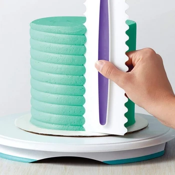1Pc Cake Decorating Comb Scraper Texture Fondant Mousse Cream Spatula Edge Smoother Baking Pastry Tools Cake Tool
1Pc Cake Decorating Comb Scraper Texture Fondant Mousse Cream Spatula Edge Smoother Baking Pastry Tools Cake Tool
