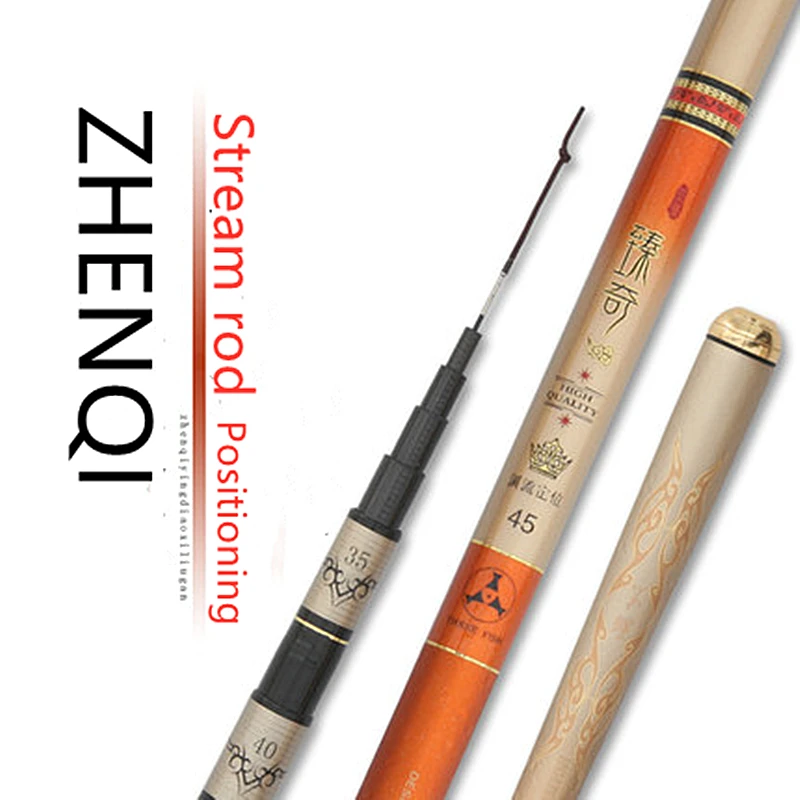 THREE FISH 4.5M-5.0M Reservoir Pond Fishing Rod Stream Hand Toughness Carbon Fiber Telescopic Fishing Rod Positioning
THREE FISH 4.5M-5.0M Reservoir Pond Fishing Rod Stream Hand Toughness Carbon Fiber Telescopic Fishing Rod Positioning