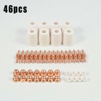 40/46/70/75/85 Pieces Air Plasma Cutters Consumable Kit For LT5000D CUT40 Sets Power Tool Accessories
40/46/70/75/85 Pieces Air Plasma Cutters Consumable Kit For LT5000D CUT40 Sets Power Tool Accessories