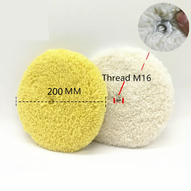 7 200mm Double-sided Waxing Glazing 80% Wool Discs Wool Polishing Wheel Buffing Pad
7 200mm Double-sided Waxing Glazing 80% Wool Discs Wool Polishing Wheel Buffing Pad