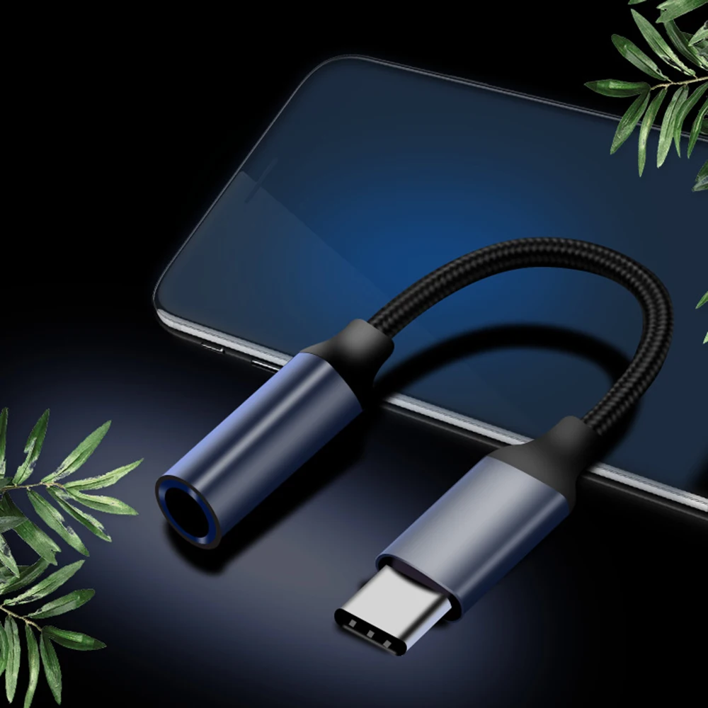 USB-C Type C To 3.5mm Audio Aux Headphone Jack Cable Adapter for Huawei Xiaomi Converter Connector
USB-C Type C To 3.5mm Audio Aux Headphone Jack Cable Adapter for Huawei Xiaomi Converter Connector