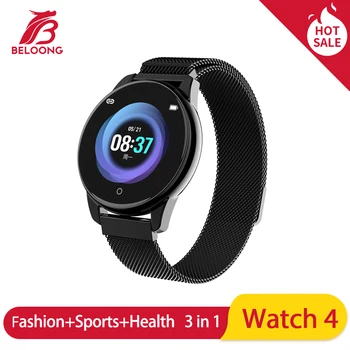 BELOONG Watch 4 HD Color Touch Screen Smart Watch HR Blood Pressure Monitor Wristband Waterproof Business Sports Smart Watch
BELOONG Watch 4 HD Color Touch Screen Smart Watch HR Blood Pressure Monitor Wristband Waterproof Business Sports Smart Watch