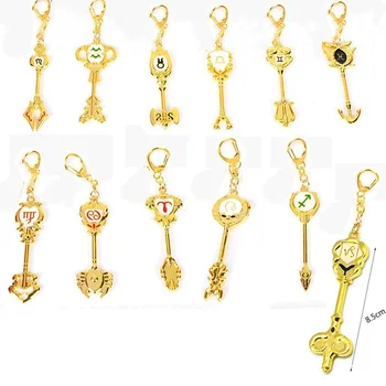 Anime Fairy Tail Cosplay Lucy Celestial Zodiac Spirit Gate Key Chains Pendant Constellation Keychain Keyring
Anime Fairy Tail Cosplay Lucy Celestial Zodiac Spirit Gate Key Chains Pendant Constellation Keychain Keyring