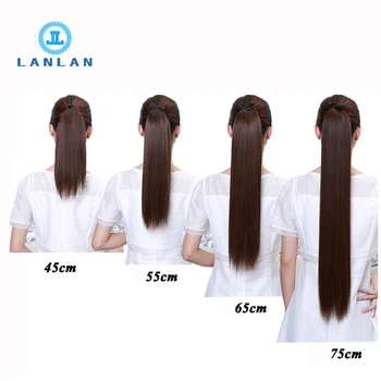 DANBO Super Long Straight Clip In Tail False Hair Ponytail Hairpiece With Hairpins Synthetic Pony Tail Extensions
DANBO Super Long Straight Clip In Tail False Hair Ponytail Hairpiece With Hairpins Synthetic Pony Tail Extensions