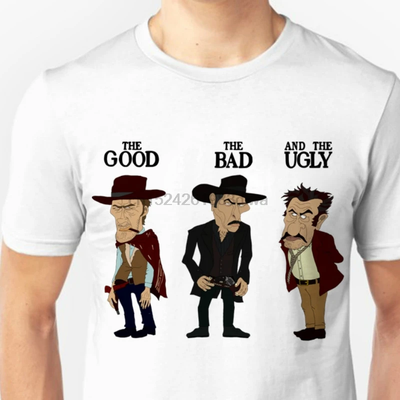 Хорошее качество плохая и уродливая футболка клинтская Eastwood Мужская с коротким