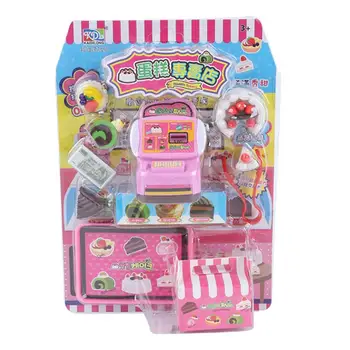 Miniature Cake Shop Cashier Kit Pretend Play Children Toy Doll House Accessory Pink Girl's Favorite Gift for Kids birthday
Miniature Cake Shop Cashier Kit Pretend Play Children Toy Doll House Accessory Pink Girl's Favorite Gift for Kids birthday
