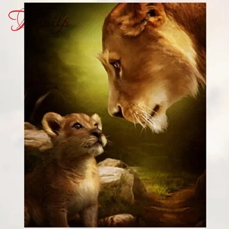 TOUOILP Full Square/Round Drill 5D DIY Diamond Painting Tiger Vision 3D Embroidery Cross Stitch Mosaic Rhinestone Home Decor 
TOUOILP Full Square/Round Drill 5D DIY Diamond Painting Tiger Vision 3D Embroidery Cross Stitch Mosaic Rhinestone Home Decor