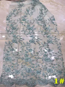 Handmade beaded embroidery mesh gauze African lace embroidery featured Nigeria lace fabric suitable for dress skirt wedding dres
Handmade beaded embroidery mesh gauze African lace embroidery featured Nigeria lace fabric suitable for dress skirt wedding dres