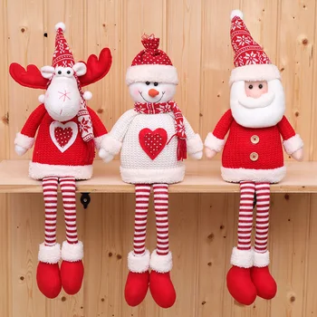 55cm Red Christmas Wool Dolls Santa Claus Snowman Elk Toys Decorations Christmas Gift for Home Kid Xmas Tree Sitting Ornament
55cm Red Christmas Wool Dolls Santa Claus Snowman Elk Toys Decorations Christmas Gift for Home Kid Xmas Tree Sitting Ornament