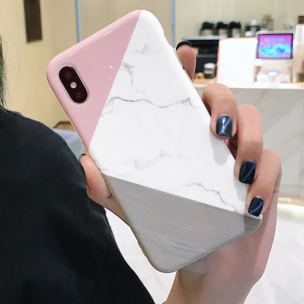 LAPOPNUT IDM Marble Splicing Case for IPhone X Xr Xs Max 7 8 6S 6 Plus 5 5S SE Soft Rubber Slim Fit Bumper Shockproof TPU Cover
LAPOPNUT IDM Marble Splicing Case for IPhone X Xr Xs Max 7 8 6S 6 Plus 5 5S SE Soft Rubber Slim Fit Bumper Shockproof TPU Cover