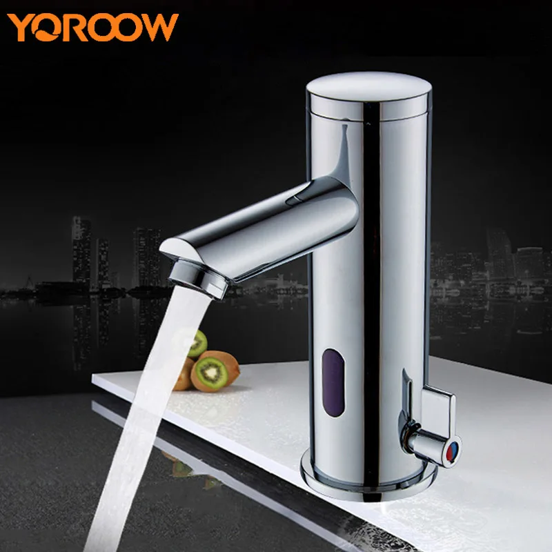 Stainless Steel Touch Automatic Faucet Ac Auto Wash Basin Sensor Tap Mixers Round Hands Free Battery Cold Deck AWN0059 3
Stainless Steel Touch Automatic Faucet Ac Auto Wash Basin Sensor Tap Mixers Round Hands Free Battery Cold Deck AWN0059 3