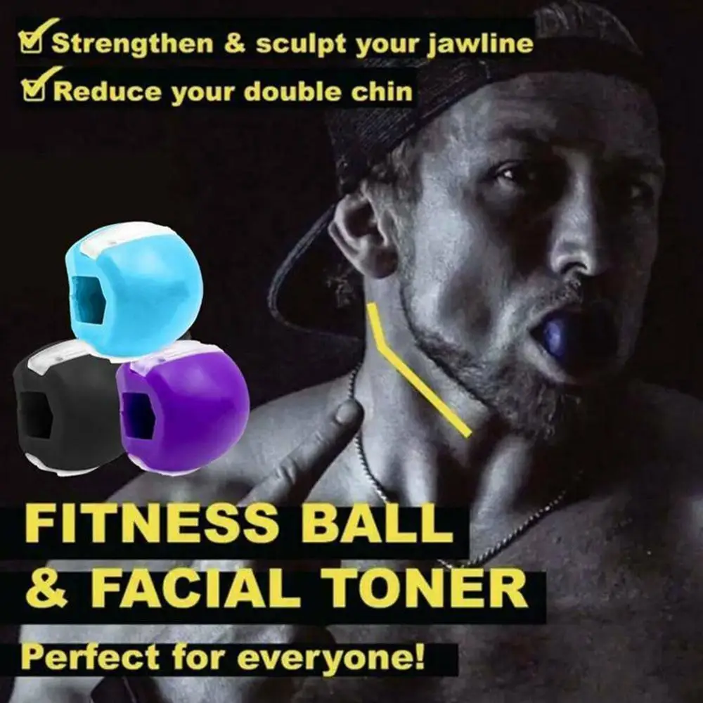 JawLine Exercise Muscle Exerciser Fitness Ball Neck Face Toning Jawrsize Jaw Muscle Ball Muscle Trainer
JawLine Exercise Muscle Exerciser Fitness Ball Neck Face Toning Jawrsize Jaw Muscle Ball Muscle Trainer