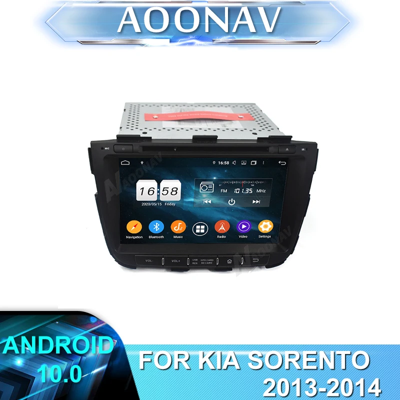 Автомагнитола 2 din Android DVD-плеер для KIA SORENTO 2013-2014 автомагнитола аудио GPS-навигация