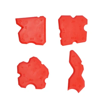 4pcs Grouting Sealant Silicone Profiling Applicator Caulk Tool for Ceramic Tile Sealant Grout Edge-Remover Scraper Hand Tool Set
4pcs Grouting Sealant Silicone Profiling Applicator Caulk Tool for Ceramic Tile Sealant Grout Edge-Remover Scraper Hand Tool Set