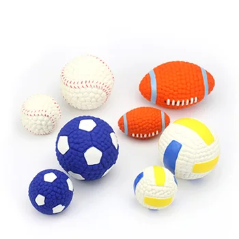 Pet Dog Toys Sound Solid Training Rubber Ball Resistance To Bite Toys High Quality Chew Balls For Small Large Dogs Squeak Toys 
Pet Dog Toys Sound Solid Training Rubber Ball Resistance To Bite Toys High Quality Chew Balls For Small Large Dogs Squeak Toys