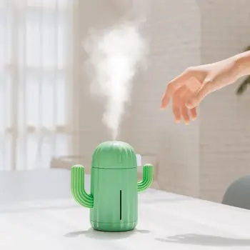 Mini Cactus Air Humidifier Portable Silence USB Charging Cactus Timing Aromatherapy Essential Oil Diffuser Desktop Decor
Mini Cactus Air Humidifier Portable Silence USB Charging Cactus Timing Aromatherapy Essential Oil Diffuser Desktop Decor