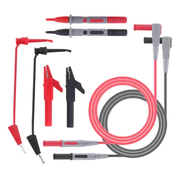 8 in 1 PVC 90CM Portable Replaceable Multi-function Multimeter Digital Meter Stick Test Kit with Alligator Clips / Probe Hook
8 in 1 PVC 90CM Portable Replaceable Multi-function Multimeter Digital Meter Stick Test Kit with Alligator Clips / Probe Hook