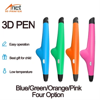 Anet VP05 3D Pen Drawing 3D Printing Pen 4 Colors Option With 2Colors 1.75mm PCL Filaments For Kids Birthday Present
Anet VP05 3D Pen Drawing 3D Printing Pen 4 Colors Option With 2Colors 1.75mm PCL Filaments For Kids Birthday Present