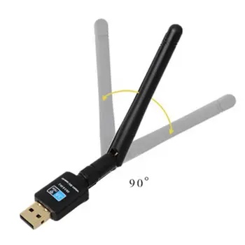 Dual Band WiFi Adapter Receiver 600mbps 2.4GHz/5.8GHz LAN Card Net-work Card for Desktop Laptop PC
Dual Band WiFi Adapter Receiver 600mbps 2.4GHz/5.8GHz LAN Card Net-work Card for Desktop Laptop PC