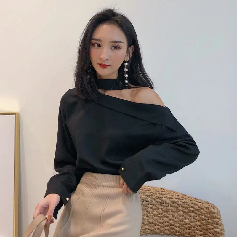 2019 Autumn New Arrival Skew Collor Sexy Off Shoulder Mujer Blouse Slim Casual Shirts Summer Fashion Blusas Women's Tops
2019 Autumn New Arrival Skew Collor Sexy Off Shoulder Mujer Blouse Slim Casual Shirts Summer Fashion Blusas Women's Tops