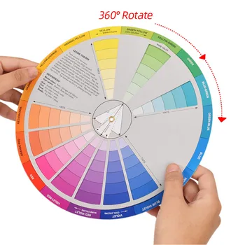 Showing Display Board Round Wheel Manicure Mix Guide Palette Paper Chromatography Nail Color Card Tattoo Accesories Professional 
Showing Display Board Round Wheel Manicure Mix Guide Palette Paper Chromatography Nail Color Card Tattoo Accesories Professional