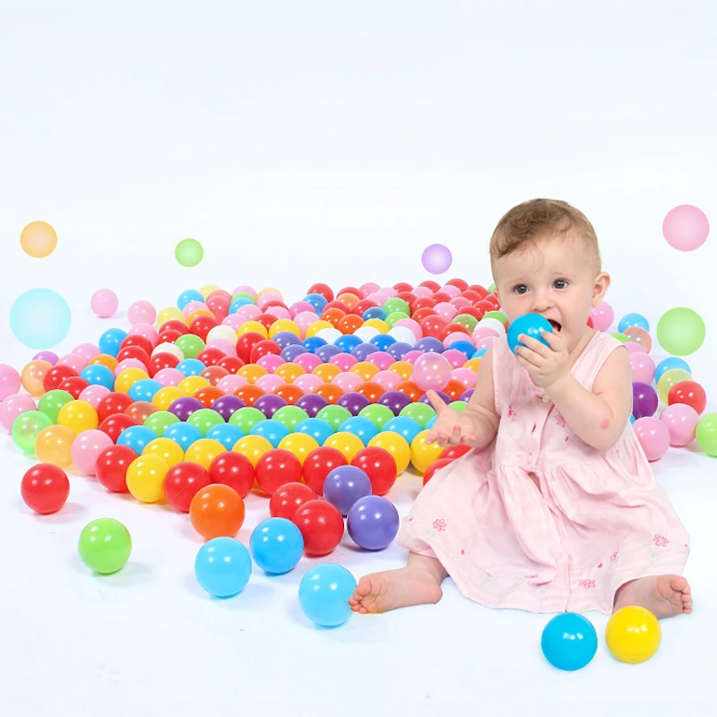 300 Pcs/Lot Eco-Friendly Colorful Ball Pits Soft Plastic Ocean Ball Transparent Water Ocean Wave Ball Toys For Children Gifts
300 Pcs/Lot Eco-Friendly Colorful Ball Pits Soft Plastic Ocean Ball Transparent Water Ocean Wave Ball Toys For Children Gifts
