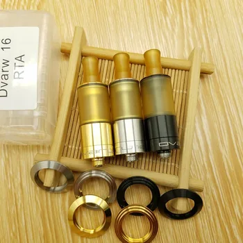 Dvarw MTL Style Mini 16mm RTA Rebuildable Atomizer 316SS PEI Bottom Airflow System Dual Post Build Deck Tank
Dvarw MTL Style Mini 16mm RTA Rebuildable Atomizer 316SS PEI Bottom Airflow System Dual Post Build Deck Tank
