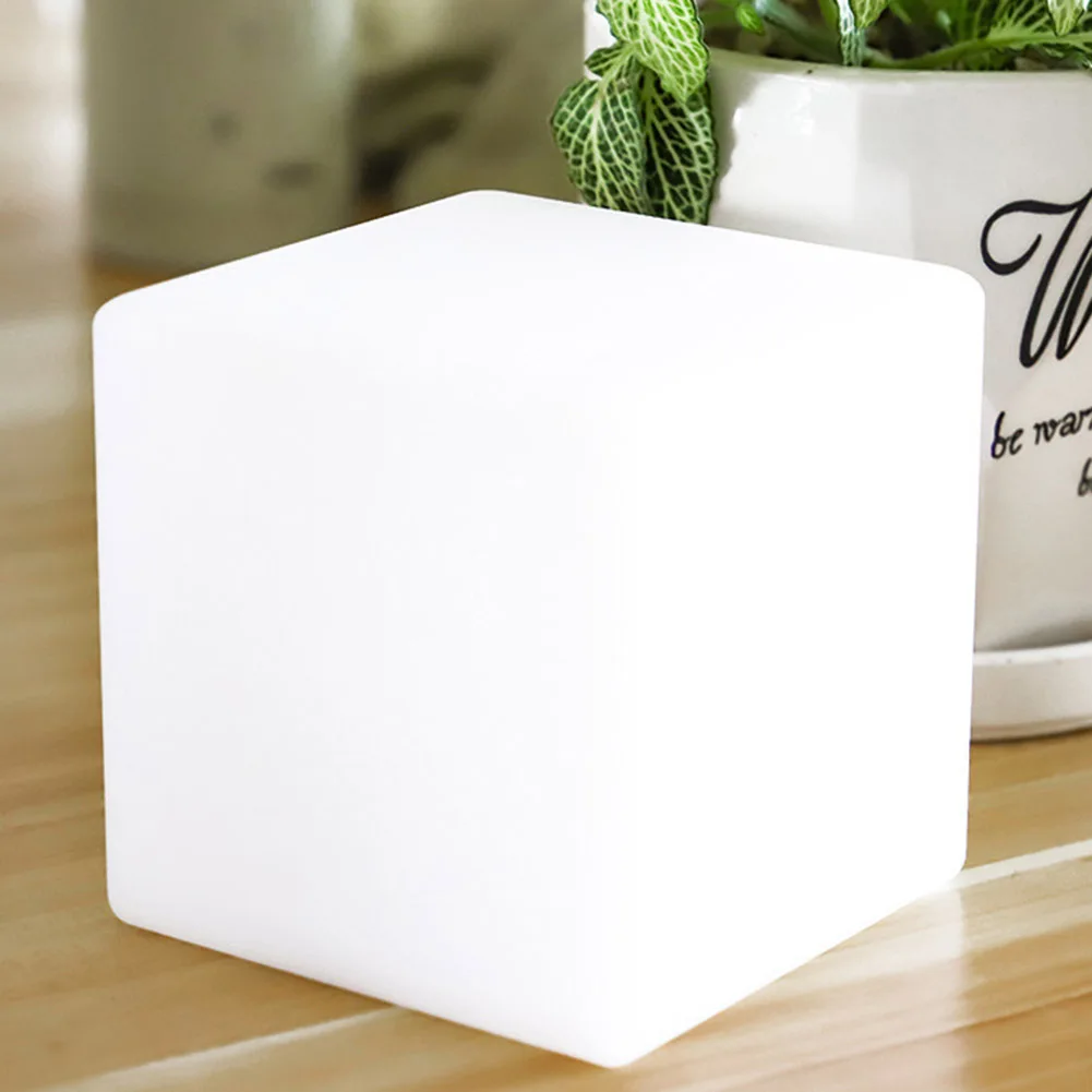 LED Cube Night Light Glow Lamp Gadget Color Changing Batteries Remote Control Children Bedroom Cute Night Lamp
LED Cube Night Light Glow Lamp Gadget Color Changing Batteries Remote Control Children Bedroom Cute Night Lamp