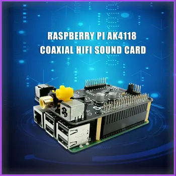 Raspberry pi AK4118 Coaxial HIFI Sound Card I2S DSD Digital Broadcasting 32BIT PCM384 DSD128 Free Shipping
Raspberry pi AK4118 Coaxial HIFI Sound Card I2S DSD Digital Broadcasting 32BIT PCM384 DSD128 Free Shipping