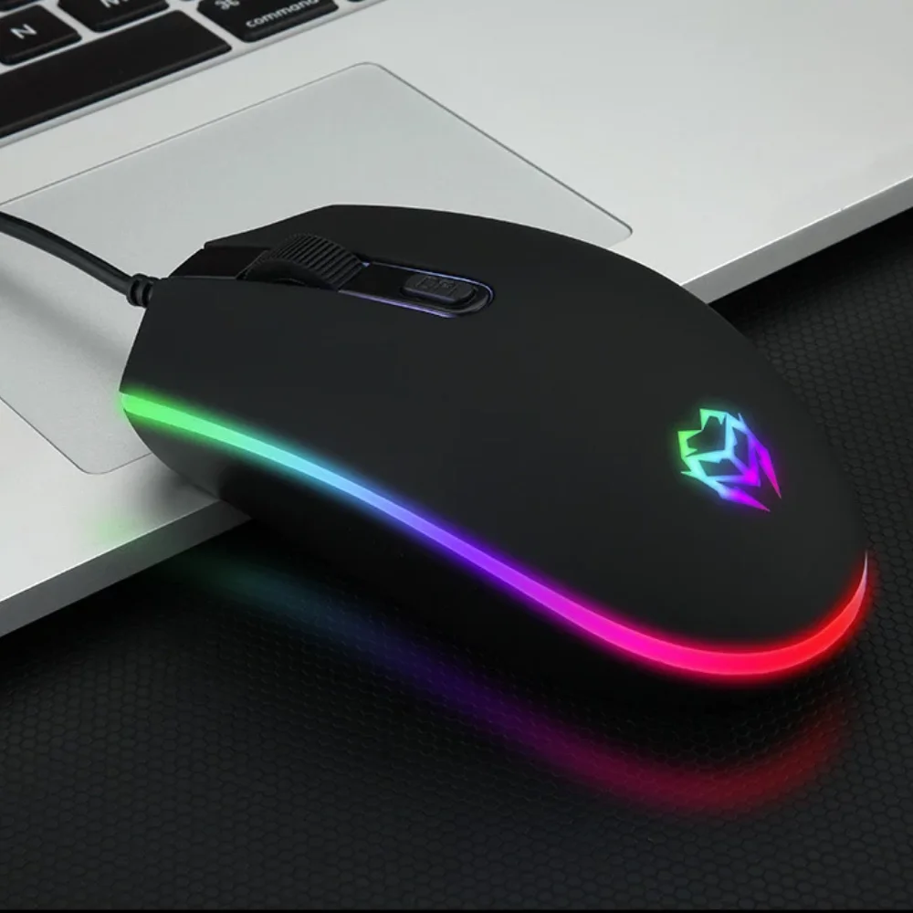 Wired Gaming Mouse desktop Computer Mouse USB Laptop Mouse CF/PUBG/LOL Machanical Mouse 1600 DPI RGB LED Light Mouse
Wired Gaming Mouse desktop Computer Mouse USB Laptop Mouse CF/PUBG/LOL Machanical Mouse 1600 DPI RGB LED Light Mouse
