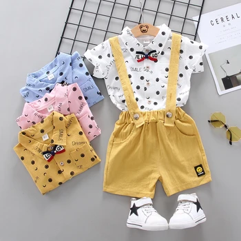 Boys Clothing Kids Toddler Boys Clothes Children Clothes Gentleman Suit Smiley Print Shirt Overalls Outfits Clothes For Boys Set
Boys Clothing Kids Toddler Boys Clothes Children Clothes Gentleman Suit Smiley Print Shirt Overalls Outfits Clothes For Boys Set
