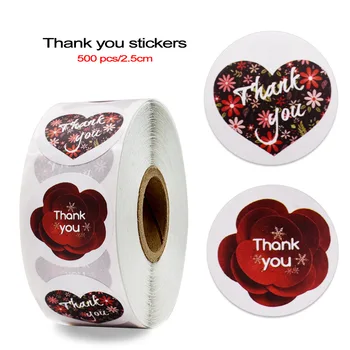 500 pcs roll flower thank you stickers seal label handmade custom sticker scrapbooking for gift decoration stationery sticker
500 pcs roll flower thank you stickers seal label handmade custom sticker scrapbooking for gift decoration stationery sticker