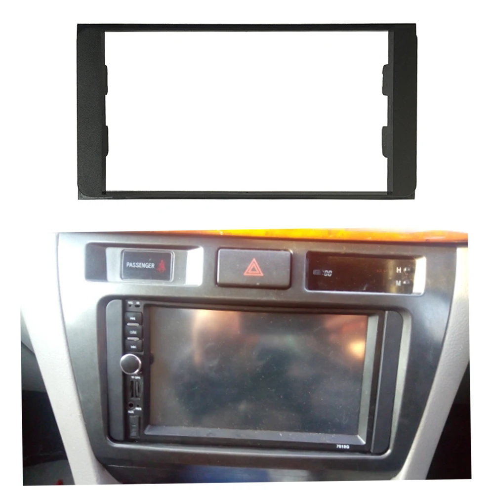 Для Toyota Land Cruiser RAV4 Fascia Радио DVD приборная панель монтаж двойной Din стерео