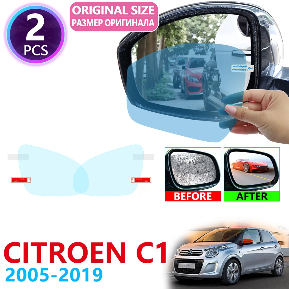 for Citroen C1 MK1 MK2 2005~2019 Full Cover Rearview Mirror Anti-Fog Films Rainproof Anti Fog Film Accessories 2008 2013 2014
for Citroen C1 MK1 MK2 2005~2019 Full Cover Rearview Mirror Anti-Fog Films Rainproof Anti Fog Film Accessories 2008 2013 2014