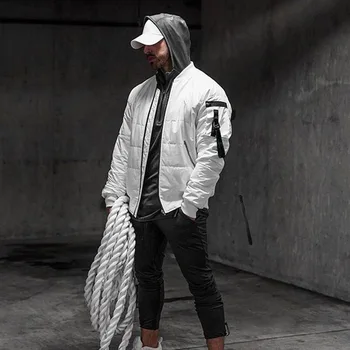 Winter Jacket Men 2019 Fashion Stand Collar Male Jacket Warm Thick Black White Zipper Jogging Training Outdoor Cotton Coat TopsW
Winter Jacket Men 2019 Fashion Stand Collar Male Jacket Warm Thick Black White Zipper Jogging Training Outdoor Cotton Coat TopsW