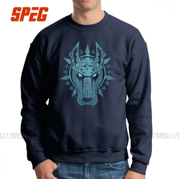 Viking Valhalla Odin Garm Hellhound Man Sweatshirt Vintage 100% Organic Cotton Crewneck Pullover Winter Hoodies Tops
Viking Valhalla Odin Garm Hellhound Man Sweatshirt Vintage 100% Organic Cotton Crewneck Pullover Winter Hoodies Tops