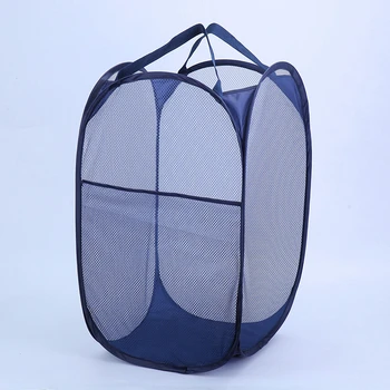 Foldable Pop Up Storage Baskets Laundry Clothes Laundry Basket Bag Hamper Mesh Storage basket For Toys
Foldable Pop Up Storage Baskets Laundry Clothes Laundry Basket Bag Hamper Mesh Storage basket For Toys
