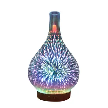 Essential Oil Diffuser Aromatherapy Diffusers for Therapeutic Oils - Ultrasonic 3D Glass Vase Cover & LED Light Display
Essential Oil Diffuser Aromatherapy Diffusers for Therapeutic Oils - Ultrasonic 3D Glass Vase Cover & LED Light Display