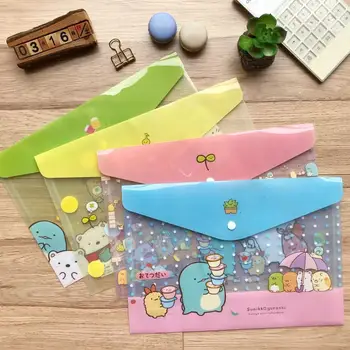 12 pcs/lot Transparent Sumikko Gurashi A4 File Holder Cute Press Document bag Pencil Case Stationery gift office school supply
12 pcs/lot Transparent Sumikko Gurashi A4 File Holder Cute Press Document bag Pencil Case Stationery gift office school supply