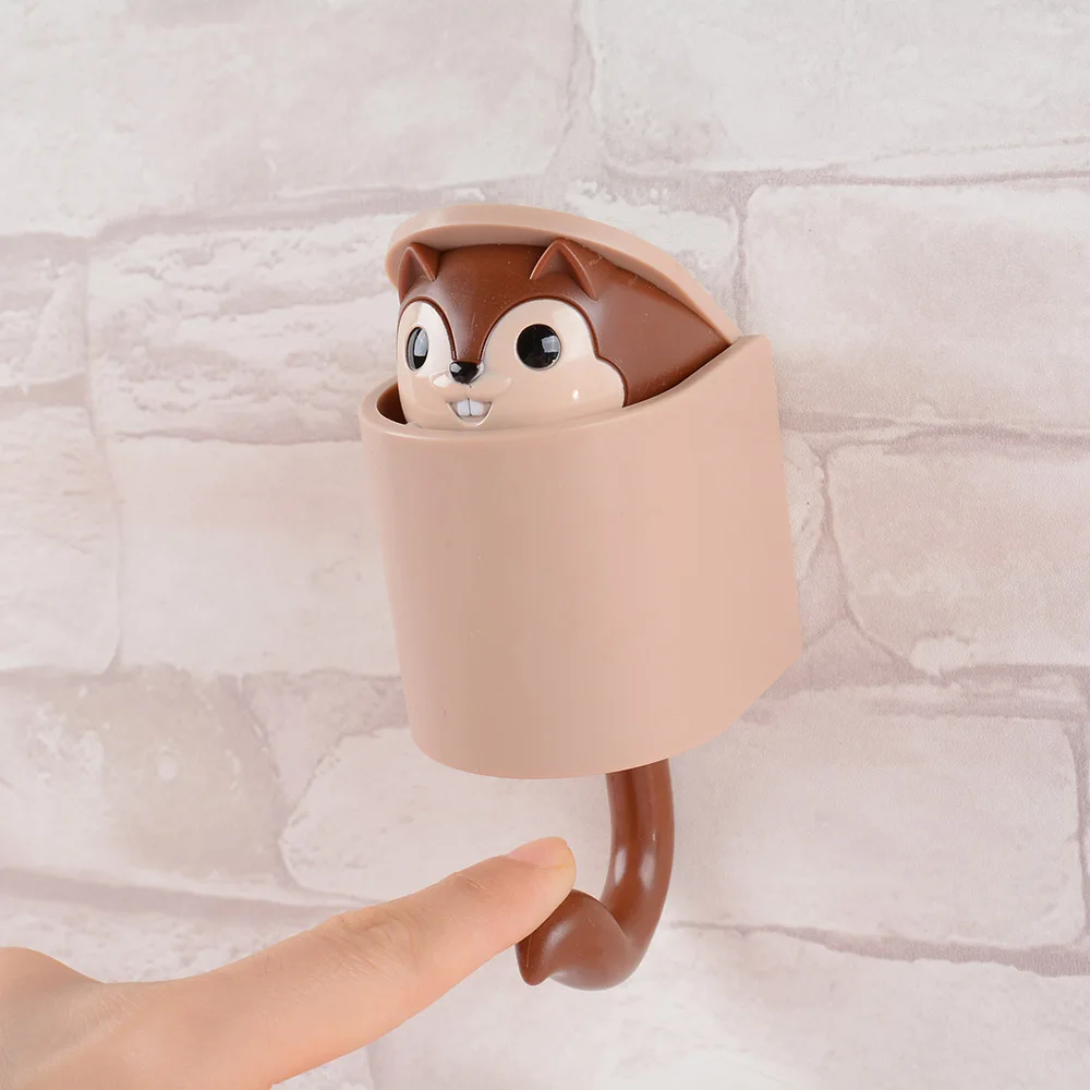 Creativity Telescopic Squirrel Cat Hook Coat Wall Hook Key Holder Wall Home Decoration Kitchen Hook Hanger Bathroom Accessories Creativity Telescopic Squirrel Cat Hook Coat Wall Hook Key Holder Wall Home Decoration Kitchen Hook Hanger Bathroom Accessories