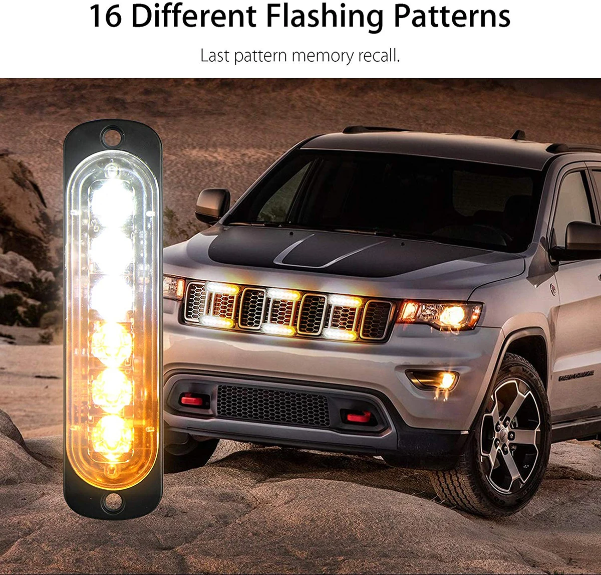 6 LEDs Emergency Light For Car Warning Flashing Firemen Police Emergency Light Ambulance Police Strobe Warning Light
6 LEDs Emergency Light For Car Warning Flashing Firemen Police Emergency Light Ambulance Police Strobe Warning Light